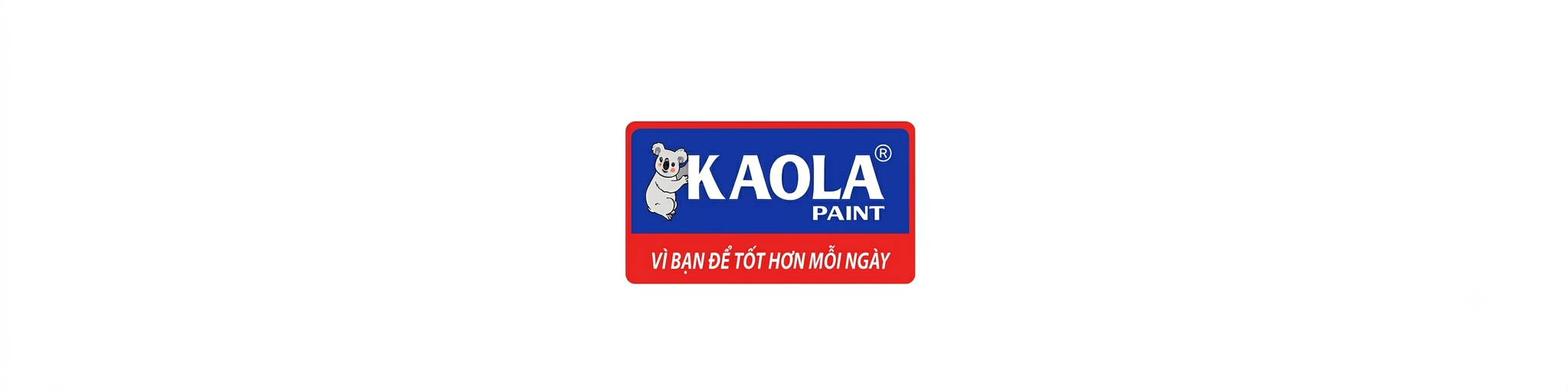 vibrant eco-friendly paint cans of Son Kaola brand