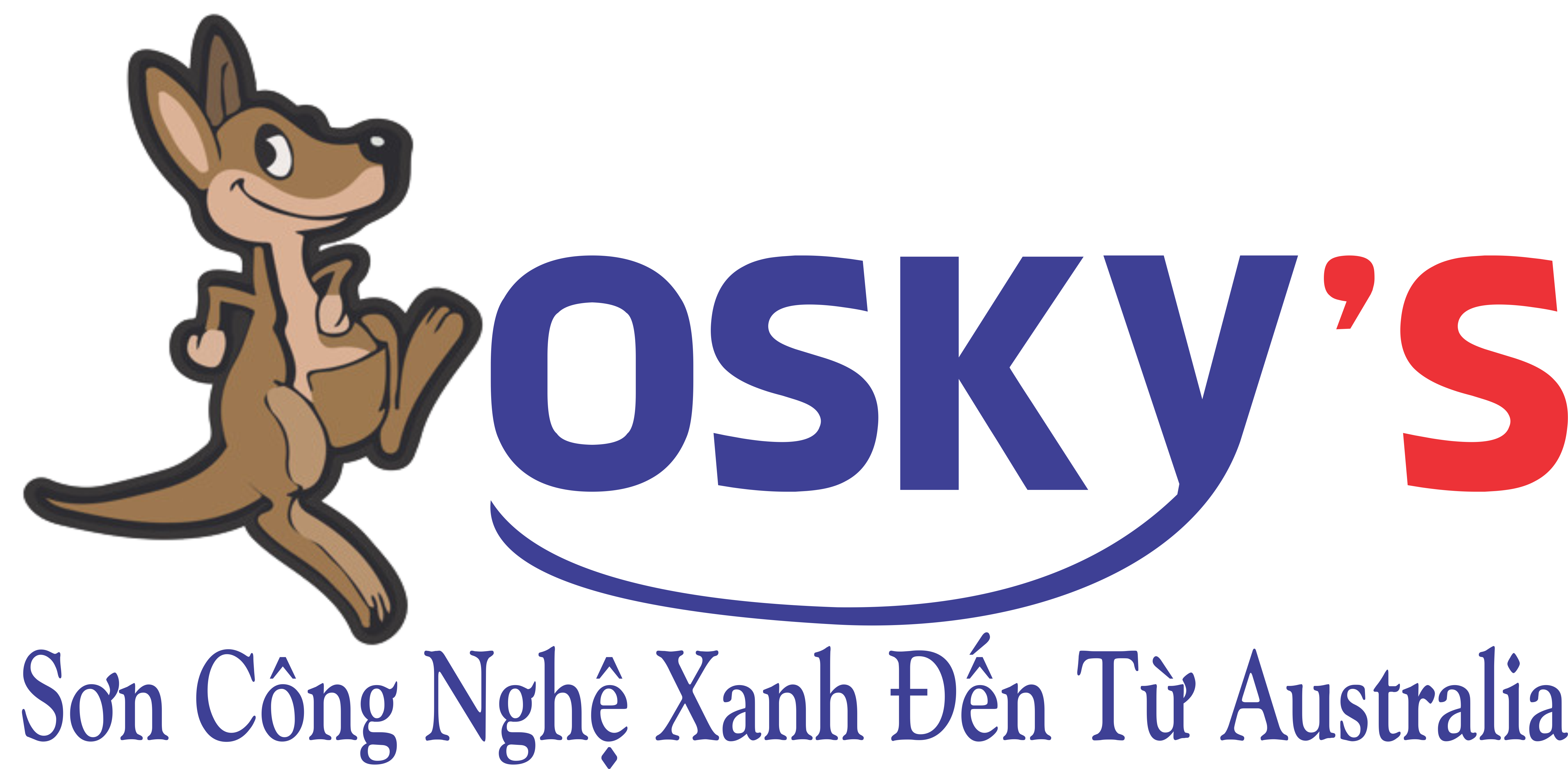 luxury gold and deep blue paint buckets of Son Osky's brand